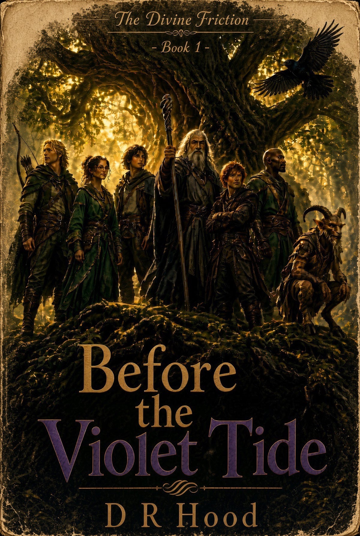 Before the Violet Tide — Founder's Edition cover by D R Hood
